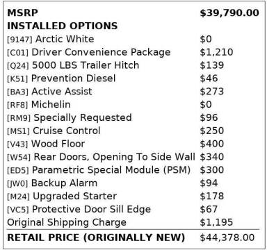 2019 Mercedes-Benz Sprinter