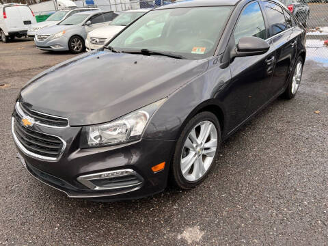 2015 Chevrolet Cruze for sale at Hamilton Auto Group Inc in Hamilton Township NJ