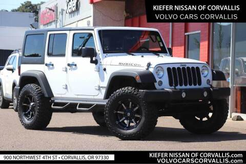 2015 Jeep Wrangler Unlimited for sale at Kiefer Nissan Budget Lot in Albany OR
