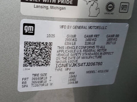 2026 Chevrolet Traverse Z71