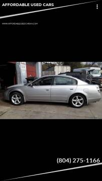 2005 Nissan Altima for sale at AFFORDABLE USED CARS in North Chesterfield VA
