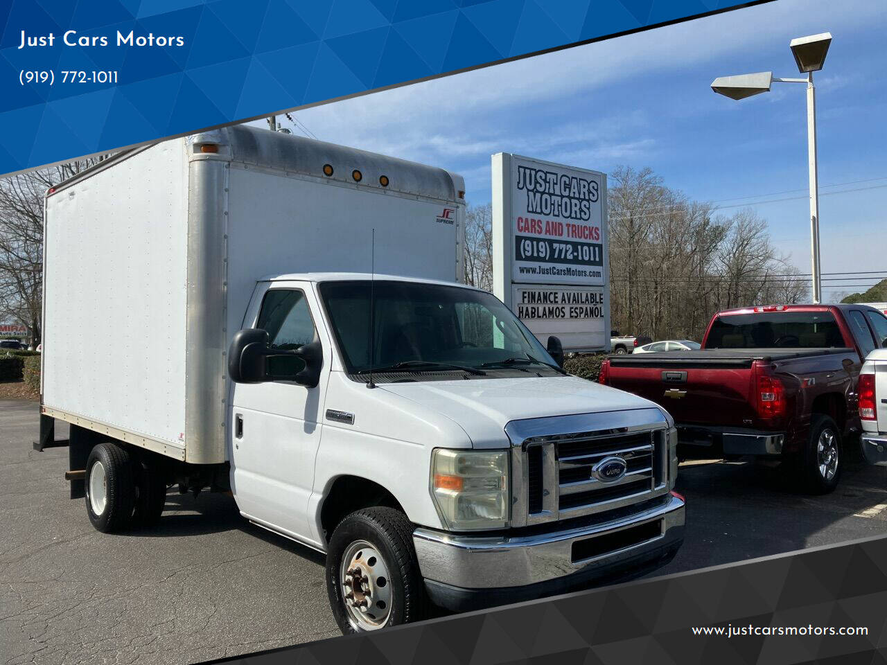 2008 ford e350 box truck best sale for sale