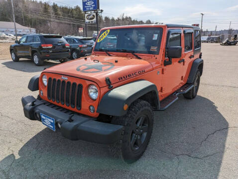 2015 Jeep Wrangler Unlimited for sale at Ripley & Fletcher Pre-Owned Sales & Service in Farmington ME