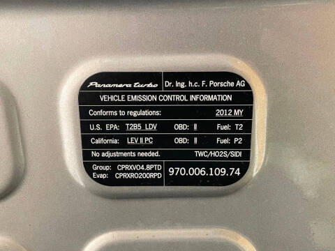 2012 Porsche Panamera Turbo