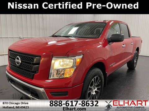 2021 Nissan Titan for sale at Elhart Automotive Campus in Holland MI