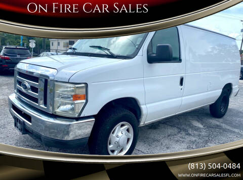 2008 Ford E-Series Cargo for sale at On Fire Car Sales in Tampa FL