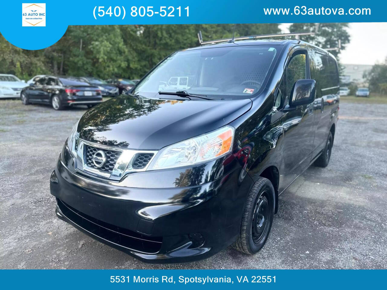 2017 Nissan NV200 for sale at 63 Auto Inc in Spotsylvania, VA