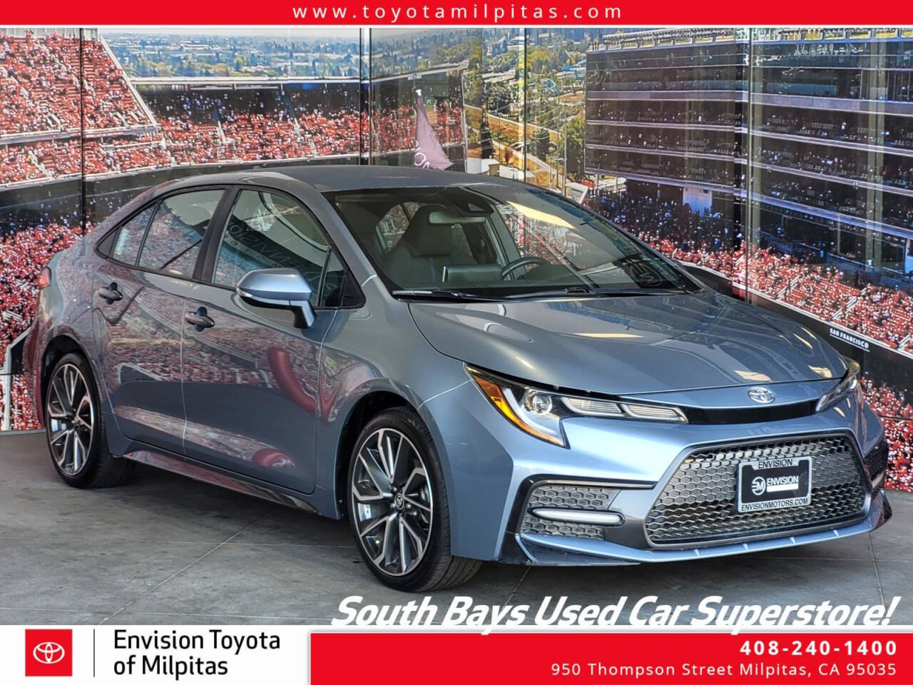 2020 Toyota Corolla for sale at Envision Toyota of Milpitas in Milpitas, CA