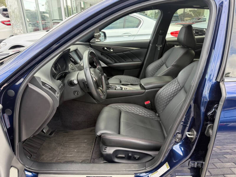 2023 Infiniti Q50 Red Sport 400