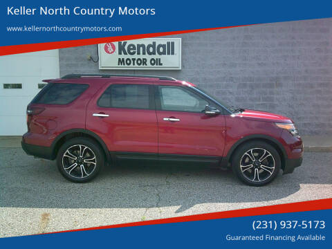 2014 Ford Explorer for sale at Keller North Country Motors in Howard City MI