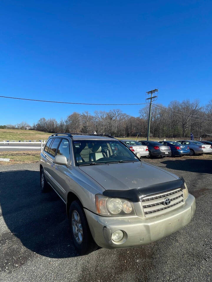 2001 Toyota Highlander for sale at CPAALIVE.COM in Owings, MD