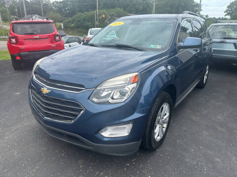 2016 Chevrolet Equinox for sale at Pine Grove Auto Sales LLC in Russell PA