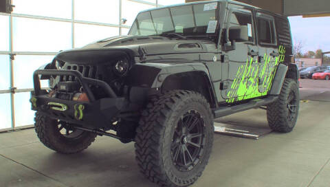 2012 Jeep Wrangler Unlimited for sale at GOLDEN RULE AUTO in Newark OH