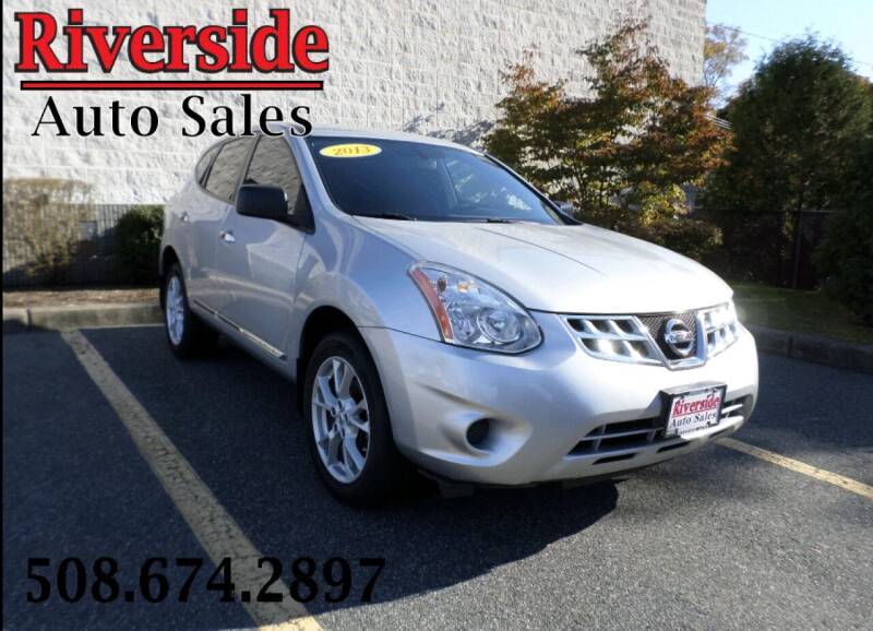 2013 Nissan Rogue for sale at RIVERSIDE AUTO SALES INC in Somerset MA
