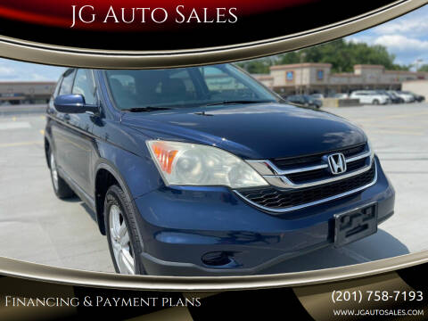 2010 Honda CR-V for sale at JG Auto Sales in North Bergen NJ
