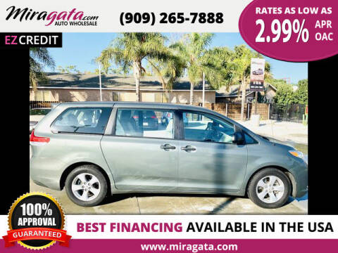 2013 Toyota Sienna for sale at Miragata Auto in Bloomington CA