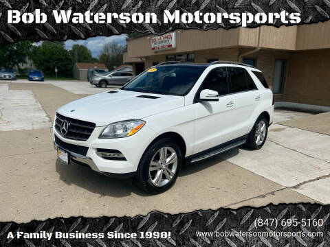 2015 Mercedes-Benz M-Class for sale at Bob Waterson Motorsports in South Elgin IL