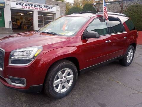 2016 GMC Acadia for sale at Buy Rite Auto Sales in Albany NY