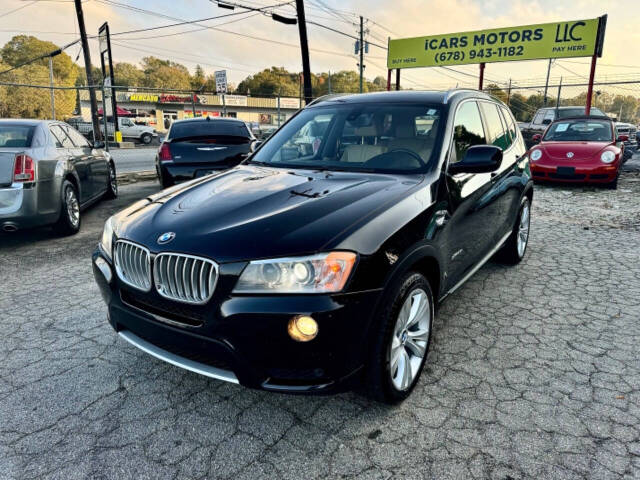 2013 BMW X3 for sale at ICars Motors LLC in Gainesville, GA