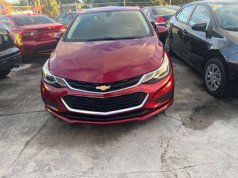 2017 Chevrolet Cruze for sale at Dulux Auto Sales Inc & Car Rental in Hollywood FL