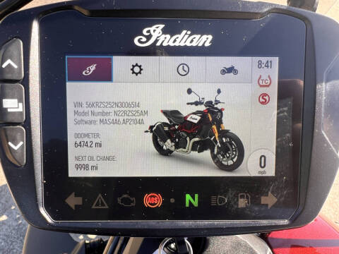 2022 Indian FTR