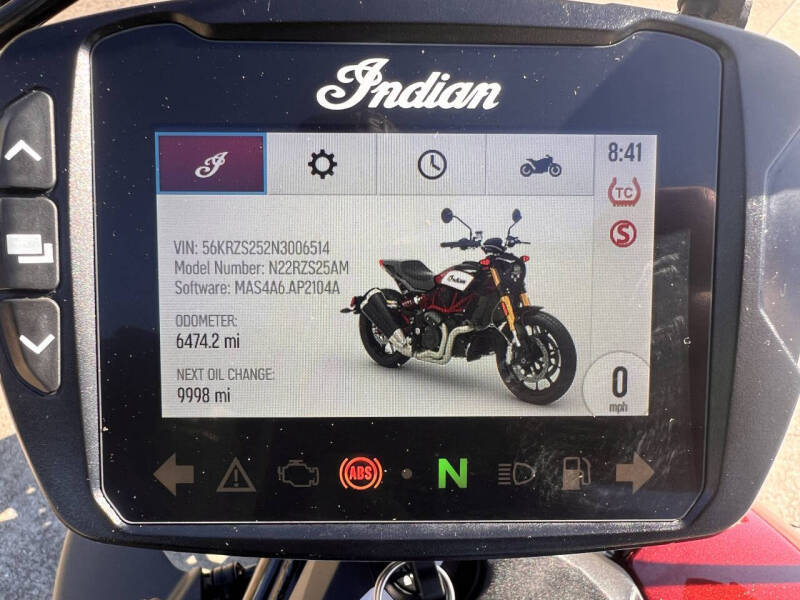 2022 Indian FTR