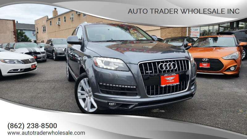 2015 Audi Q7 for sale at Auto Trader Wholesale Inc in Saddle Brook NJ