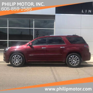 2015 GMC Acadia for sale at Philip Motor Inc in Philip SD