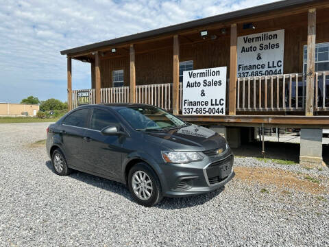 2017 Chevrolet Sonic for sale at Vermilion Auto Sales & Finance in Erath LA