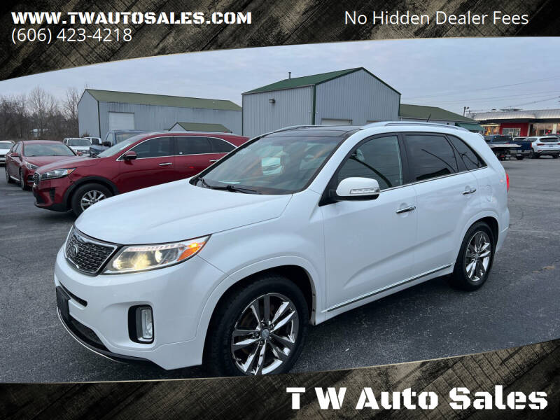 2015 Kia Sorento for sale at T W Auto Sales in Science Hill KY