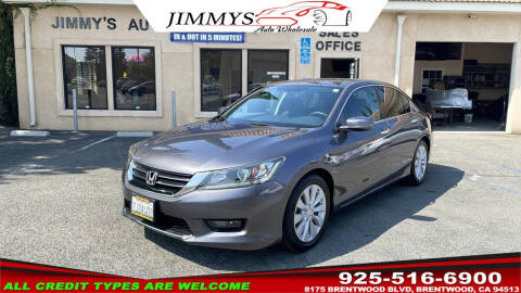 2015 Honda Accord for sale at JIMMY'S AUTO WHOLESALE in Brentwood CA