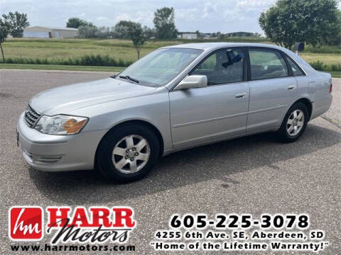 2003 Toyota Avalon for sale at Harr Motors Bargain Center in Aberdeen SD