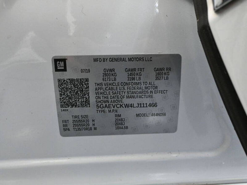 2020 Buick Enclave Avenir