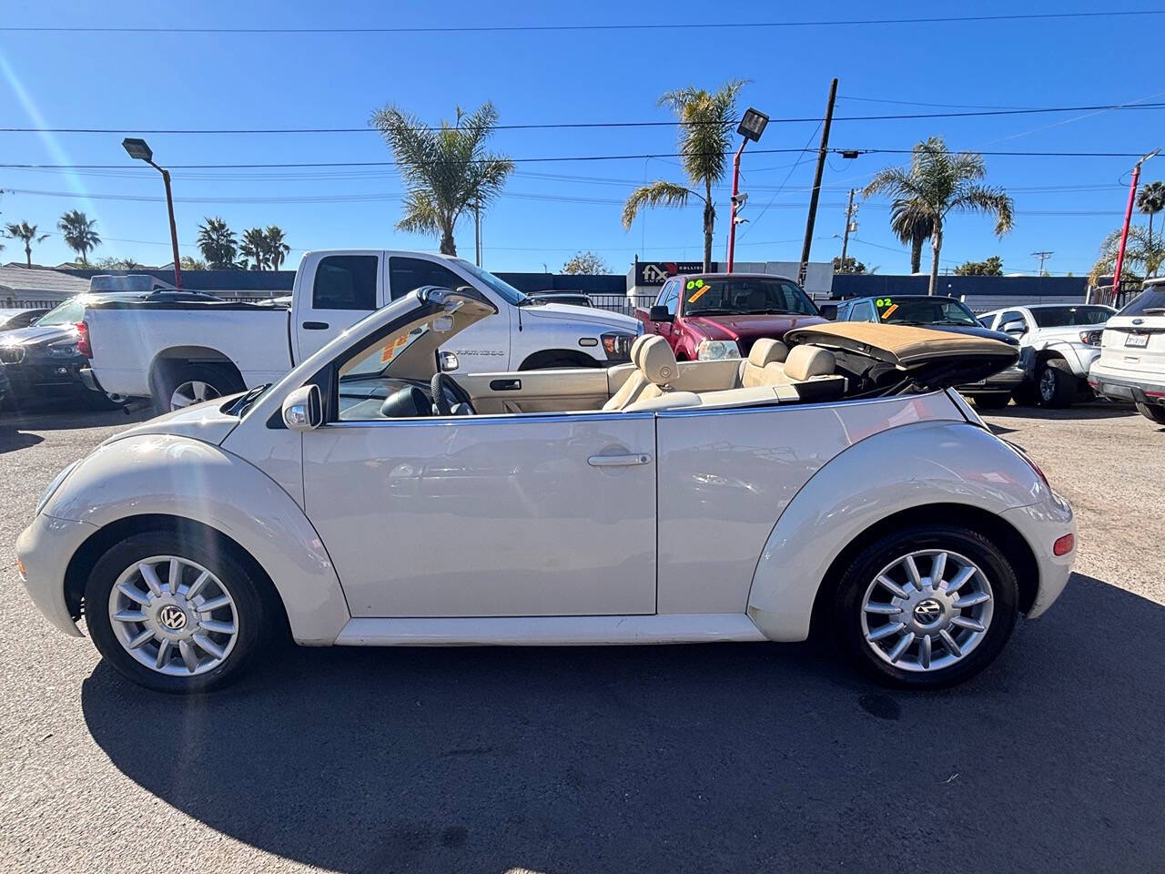 2005 Volkswagen New Beetle Convertible for sale at North County Auto in Oceanside, CA