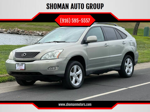 2004 Lexus RX 330 for sale at SHOMAN AUTO GROUP in Davis CA