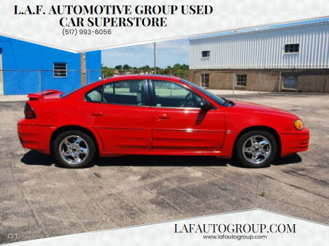 2004 Pontiac Grand Am for sale at L.A.F. Automotive Group Used Car Superstore in Lansing MI