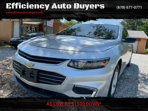 2016 Chevrolet Malibu for sale at Efficiency Auto Buyers in Milton GA