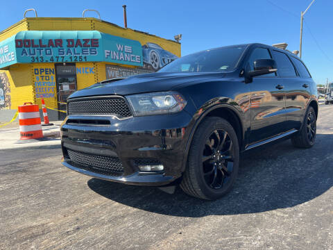 2019 Dodge Durango for sale at Dollar Daze Auto Sales Inc in Detroit MI