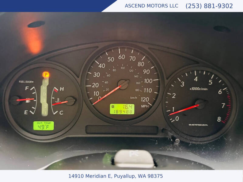 2006 Subaru Impreza 2.5 i