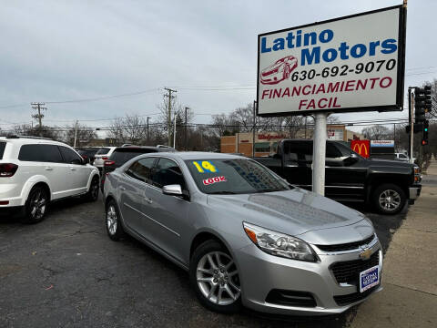 2014 Chevrolet Malibu for sale at Latino Motors in Aurora IL
