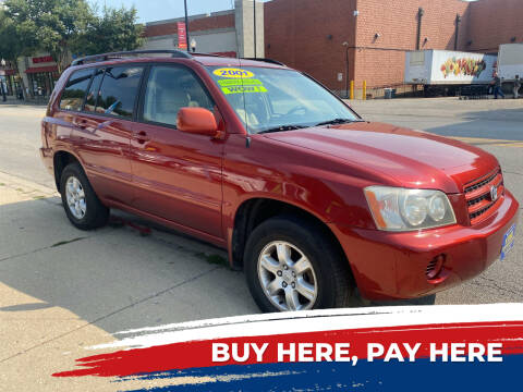 2001 Toyota Highlander for sale at 5 Stars Auto Service and Sales in Chicago IL