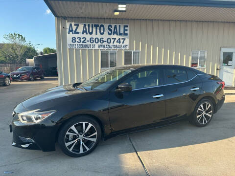 2018 Nissan Maxima for sale at AZ Auto Sale in Houston TX