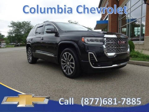 2020 GMC Acadia for sale at COLUMBIA CHEVROLET in Cincinnati OH