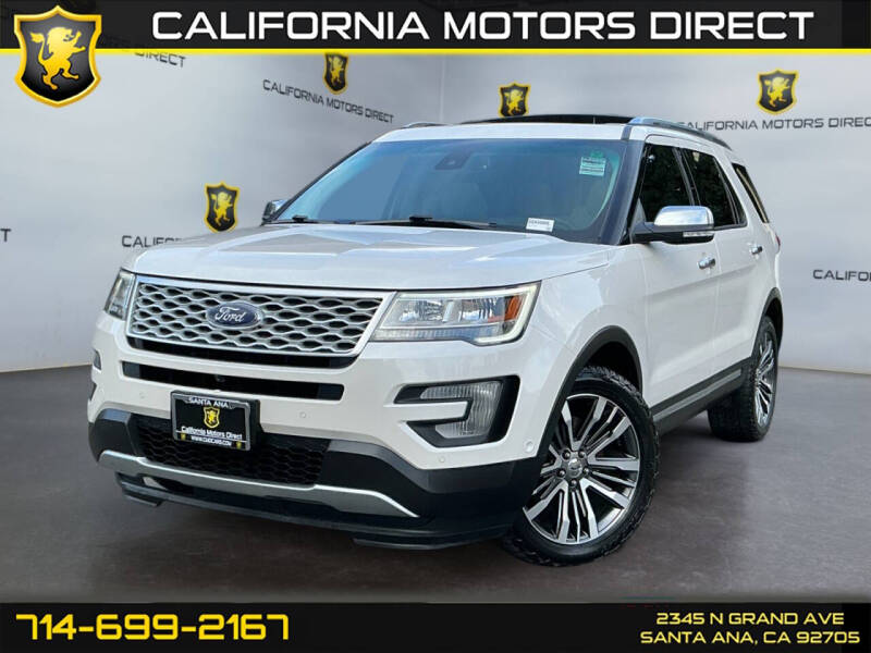 2016 Ford Explorer Platinum