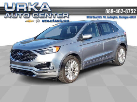 2020 Ford Edge for sale at Urka Auto Center in Ludington MI