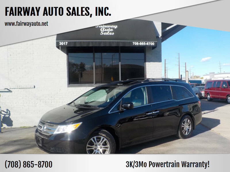 2011 Honda Odyssey for sale at FAIRWAY AUTO SALES, INC. in Melrose Park IL