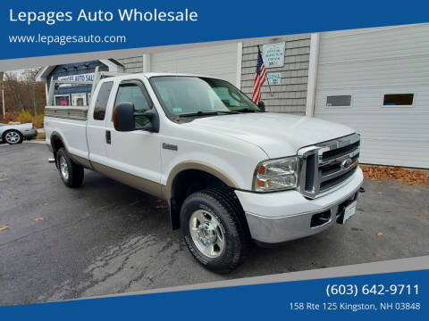2005 Ford F-250 Super Duty for sale at Lepages Auto Wholesale in Kingston NH