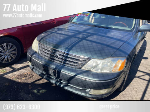 2003 Toyota Avalon for sale at 77 Auto Mall in Newark NJ