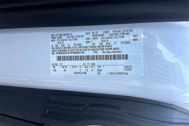 2023 Ford Transit 350 XLT