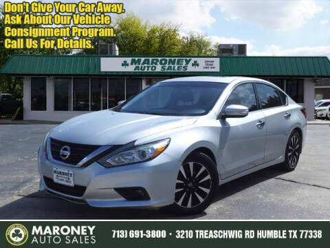 2018 Nissan Altima for sale at Maroney Auto Sales in Humble TX